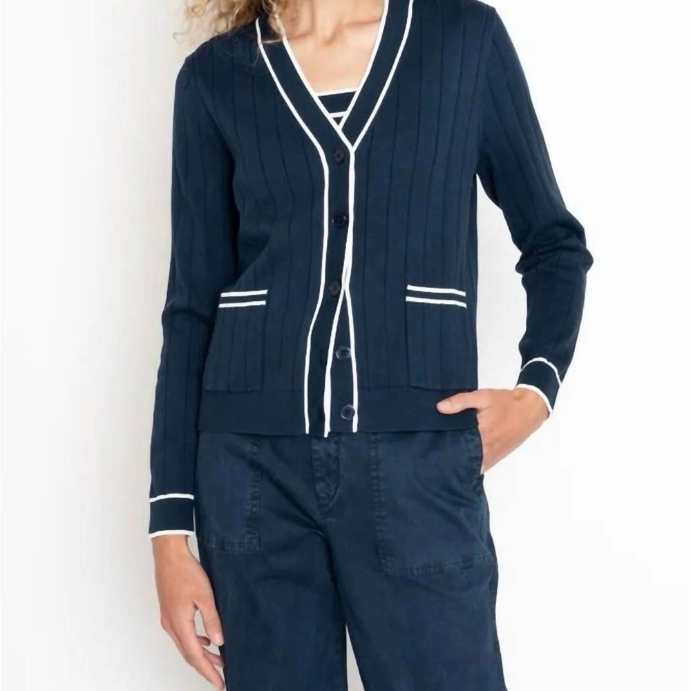 Kule - Dede Lightweight Cardigan
Navy Blue Women's Cardigan Sweater